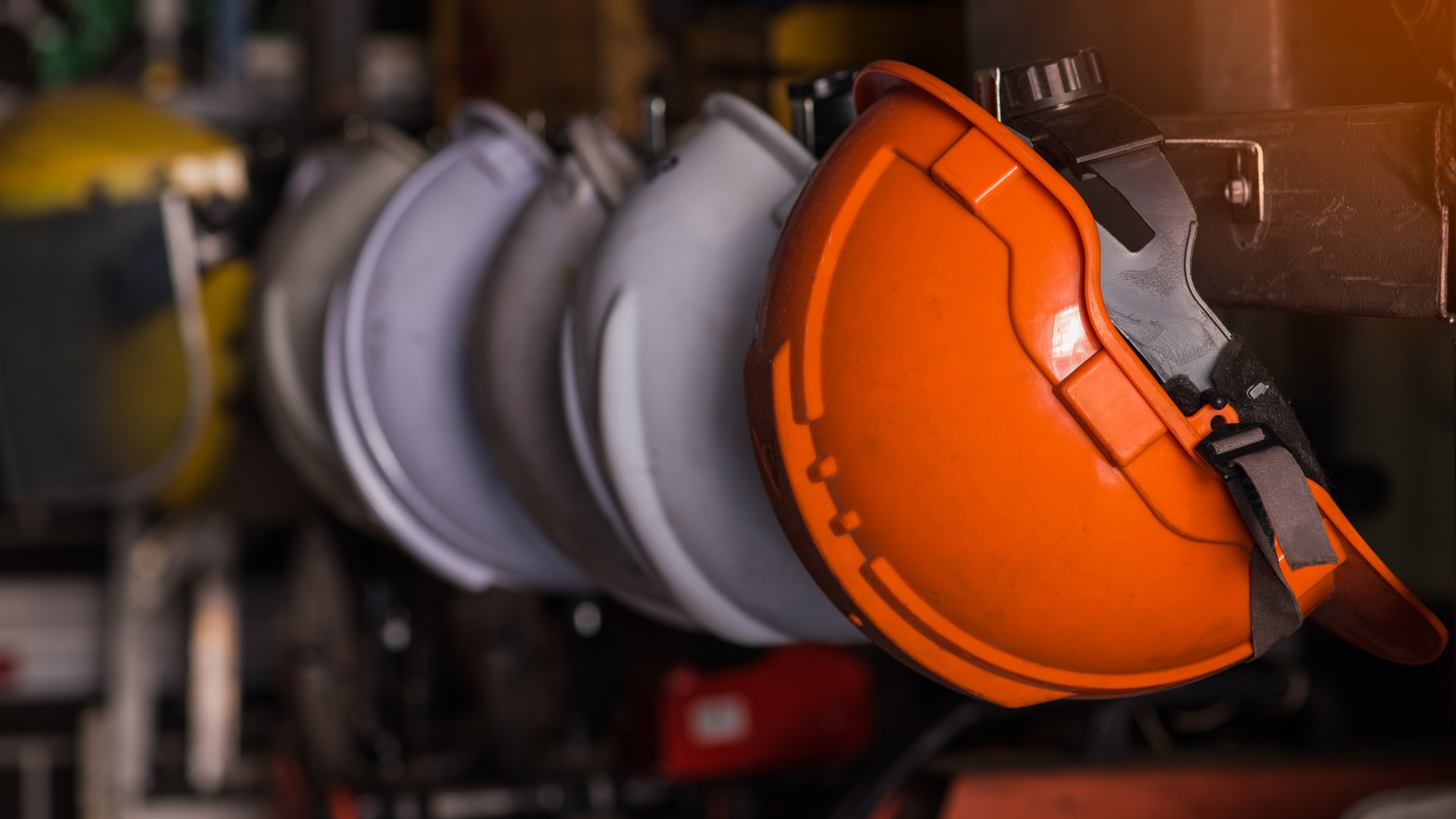 Safety helmet.